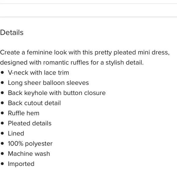 Topshop Ruffle Mini Dress - Picture 4 of 4